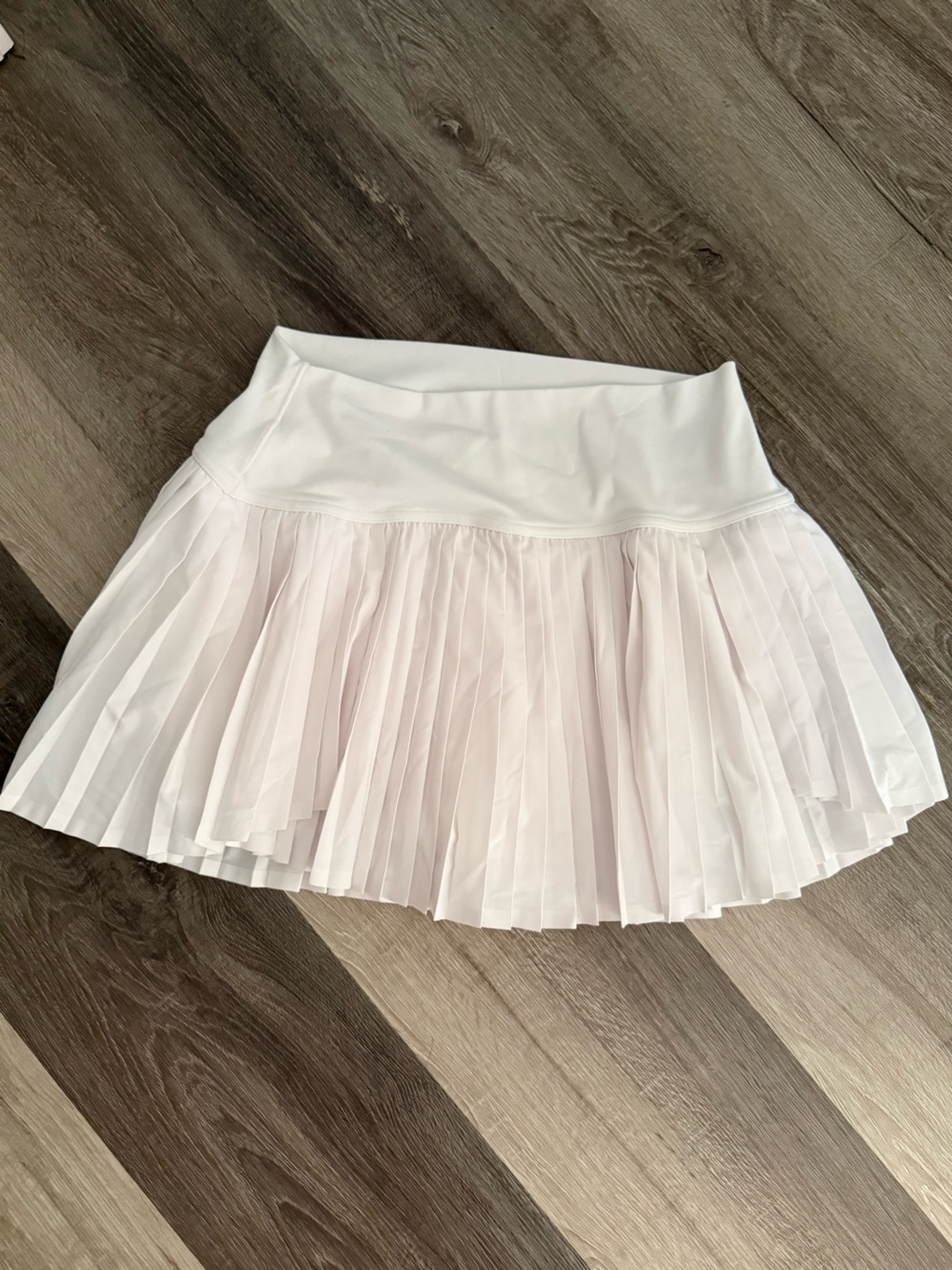 Offline Women's Pleated Mini Skirt - white
